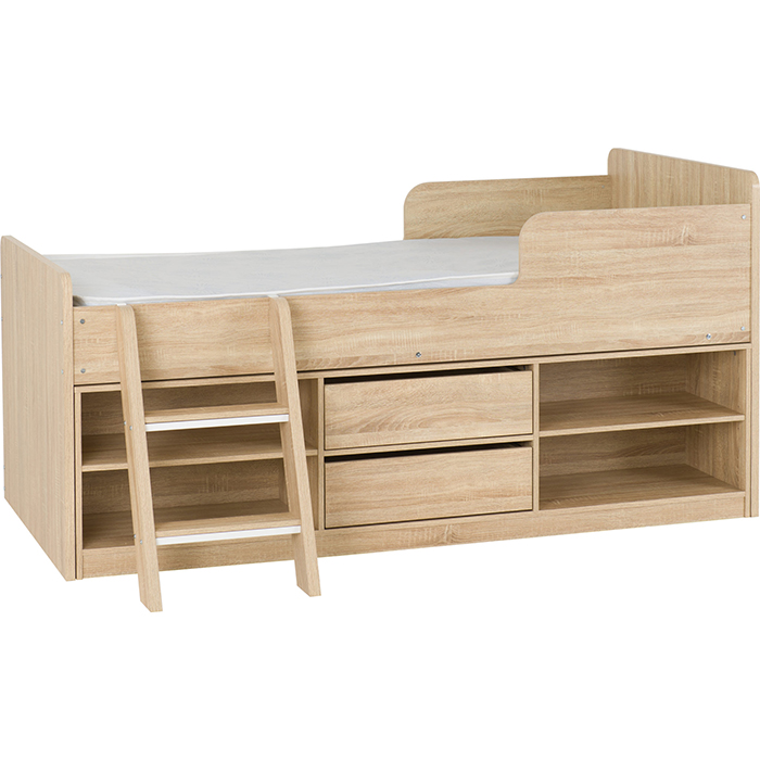 Felix Low Sleeper Bed In Various Finishes - Click Image to Close